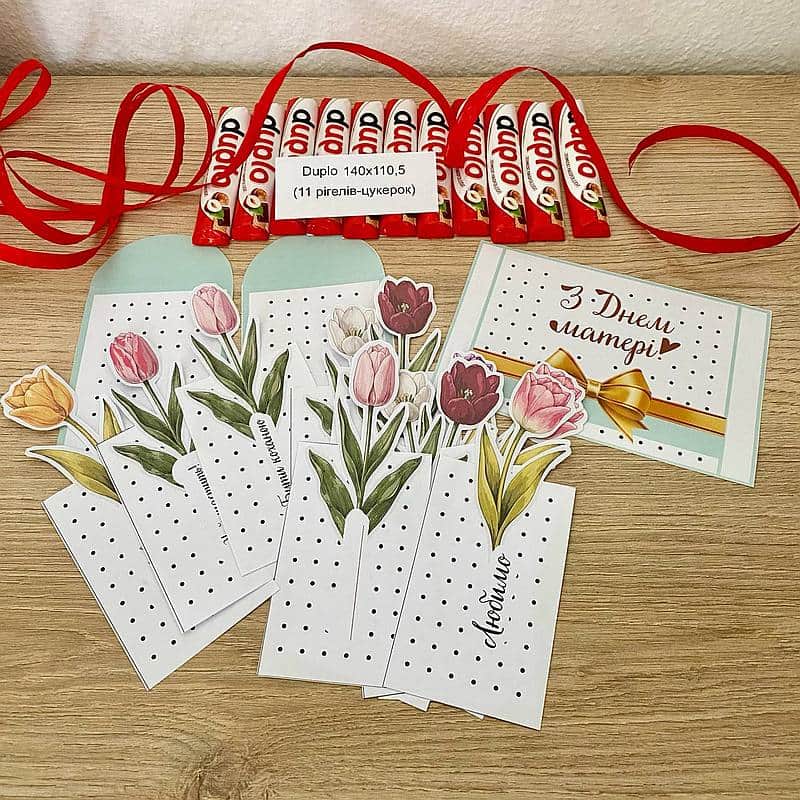 Макет для цукерок Duplo (11 батончиків) - Зображення 4