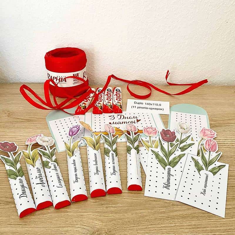 Макет для цукерок Duplo (11 батончиків) - Зображення 5